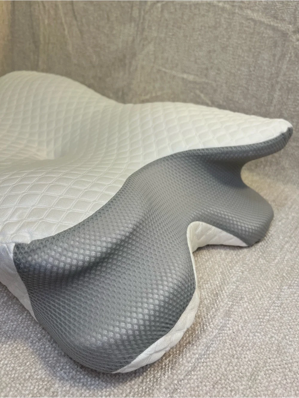Alcedo Contoured Support Pillow, Better Sleep Cervical Support And Pain Relief